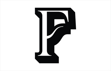 Elegant Letter F logo Vector Template Initial Letter F Logo Design Vector Template. Creative And Modern F logo