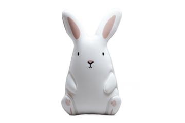 Plush Companion: A Soft and Cuddly Bunny for Sweet Dreams and Whimsical Play, Evoking Joy and Comfort in a Child's Heart.