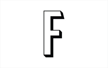 Obraz premium Elegant Letter F logo Vector Template Initial Letter F Logo Design Vector Template. Creative And Modern F logo