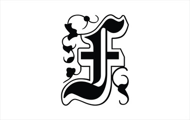 Elegant Letter F logo Vector Template Initial Letter F Logo Design Vector Template. Creative And Modern F logo