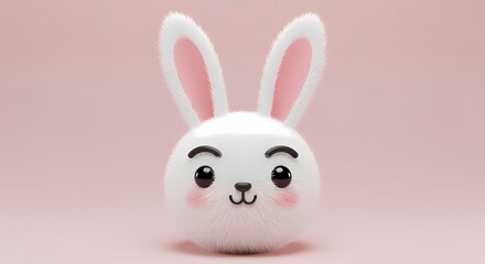 Obraz premium easter bunny with eggs
