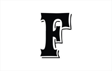 Elegant Letter F logo Vector Template Initial Letter F Logo Design Vector Template. Creative And Modern F logo