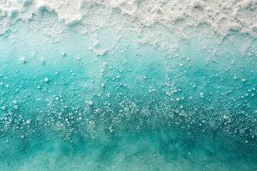 Obraz premium Teal mist to arctic white with smooth mineral grain
