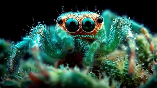 サイケトリック、ハエトリグモの世界