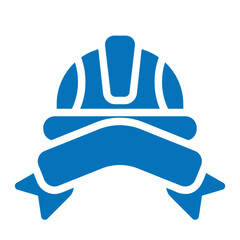 construction safety helmet icon