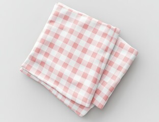 tablecloth on white background