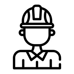 construction worker icon