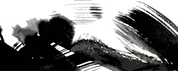 Ink Style Handcrafted Texture –Vector