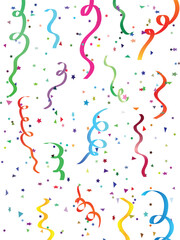 colorful confetti background 