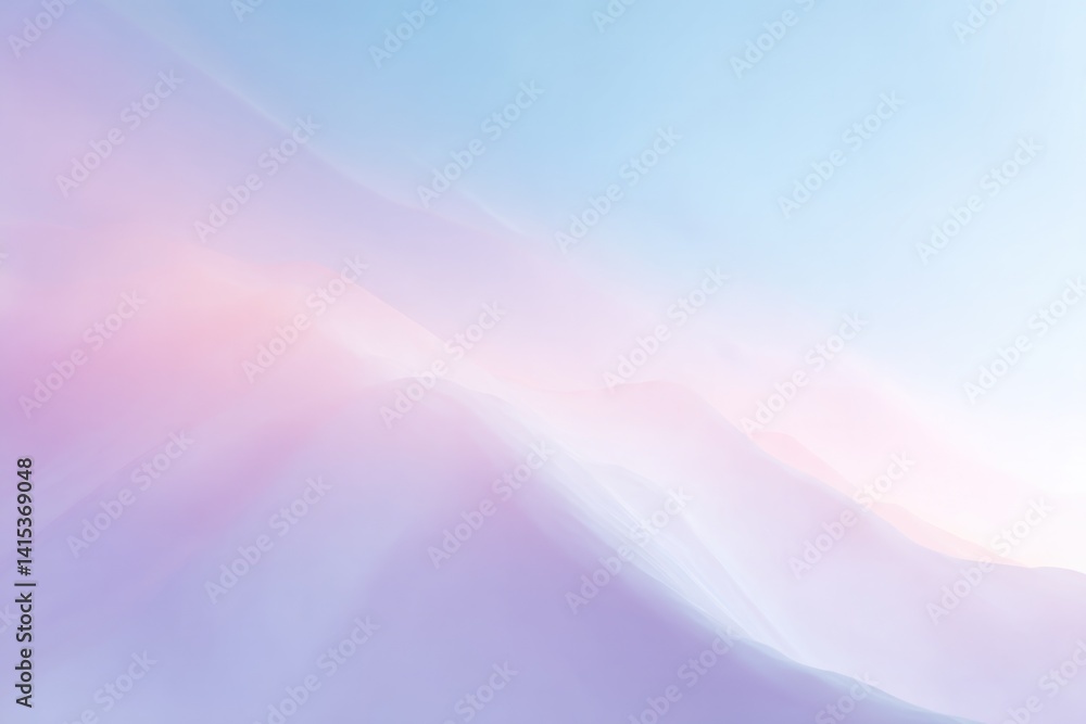 Poster minimalistic abstract wallpaper in soft pastel colors with ample copy space for text featuring smoot