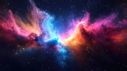 Fototapeta premium Cosmic Nebula in Deep Space