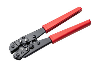 Crimping Tool isolated on a transparent background.
