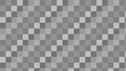 Abstract pixelated pattern.  Grayscale squares