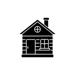 creative details Tiny House Icon Vector Illustration