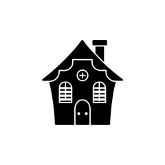 creative details Tiny House Icon Vector Illustration