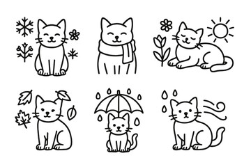 outline vector icons of educational signs in parks: animal tracks, tree species board, QR code plaque, bird guide sign, interactive map, seasonal chart, eco tips, native plants info. set of line