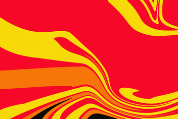 Bold Abstract Marble Swirl – Red, Yellow, and Orange Fluid Background for Posters, Album Art, Packaging, and Digital Branding Projects