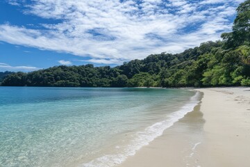 Beach, sky, water, tree, landscape, summer, travel, 