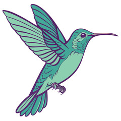 Minimalist Bird Silhouette and Colorful Exotic Bird Perched on Branch Collection.