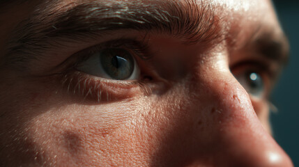 Naklejka premium close up of eye