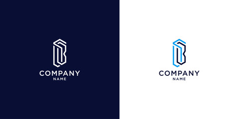 Letter SB building Logo Design