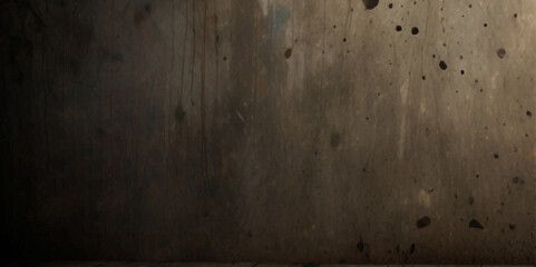 Obraz premium Texture of black and brown grunge background. Black and grey texture concrete stone grunge wall wide background. 