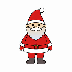 cartoon santa claus