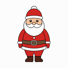 cartoon santa claus