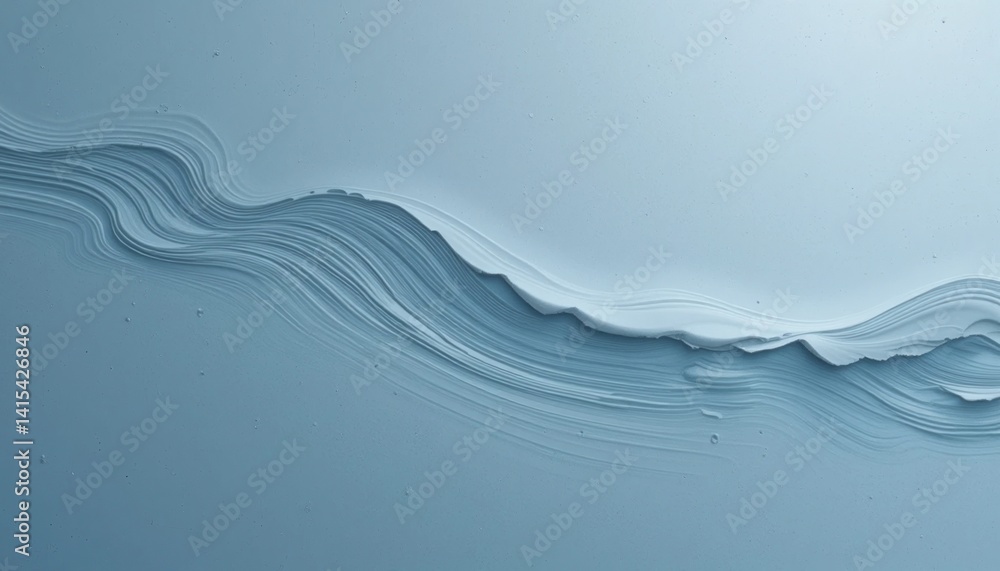 Poster artistic flowing texture abstract space digital design modern aesthetic close-up conceptual represen