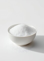 Harvested Salt in Bowl