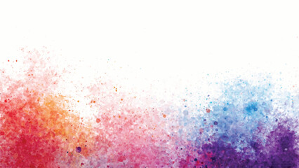 Hand painted colorful watercolor background