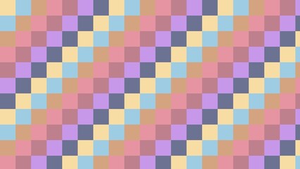 Pastel colored checkered pattern (2)