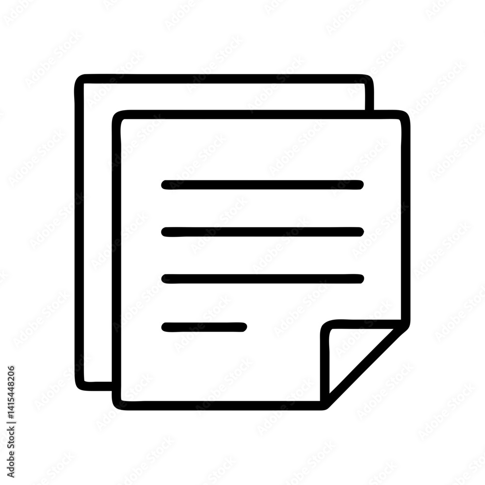 Poster documents papers files sheets paperwork icon vector illustration design graphic element