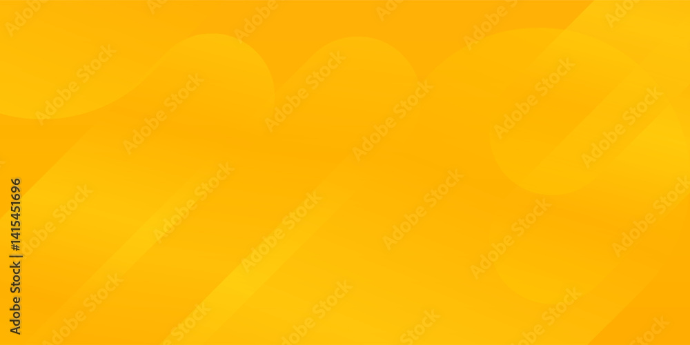 Poster yellow background abstract with gradient in empty room studio, yellow empty room studio gradient use