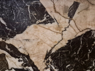 A close-up shot of Italian marble used in a church building.