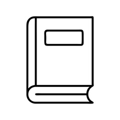 Book icon vector illustration, open book, reading book, study book, school book, textbook icon
