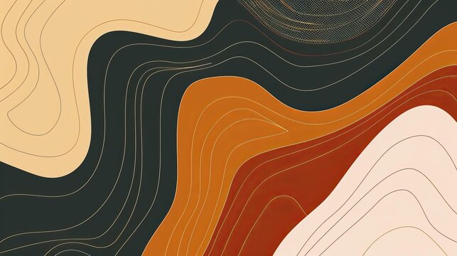 abtrack Background Abstract shapes with line texture, earth tone colors Texture Abtrack Background