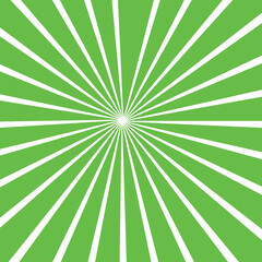 Green color space starburst background