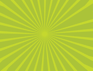 Fototapeta premium Green color space starburst background