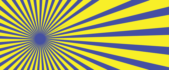 Green color space starburst background