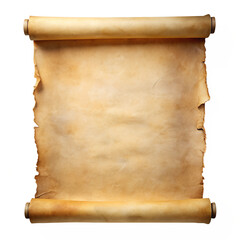 Old paper scroll