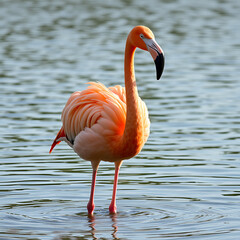A Rare and Stunning Sight: Flamingos Grace the Danube River with Their Elegant Presence, Captivating Birdwatchers and Nature Enthusiasts Along One of Europe's Most Iconic Waterways