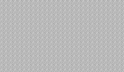Seamless gray floral pattern creating a textured background, ideal for wallpaper, textile, or web design