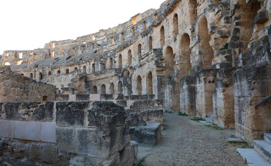 Anfiteatro romano, El Djem, T&uacute;nez