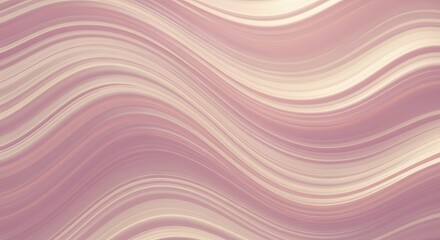 Abstract Flowing Lines Background in Pastel Colors