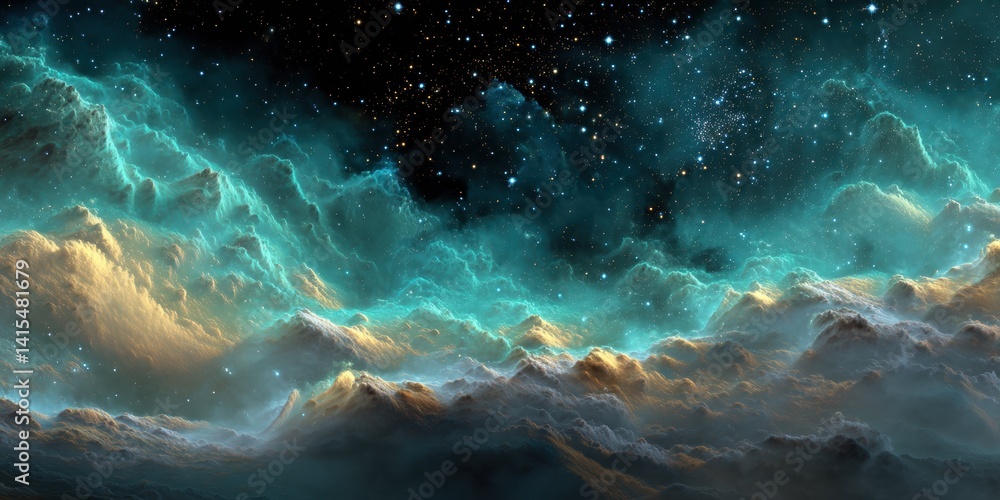 Poster cloud computing infrastructure a detailed visualization of technology