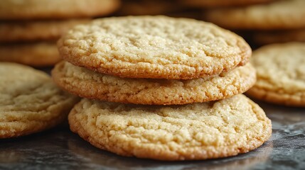 Freshly Baked Cookie Delights in Vivid High-Resolution Photography