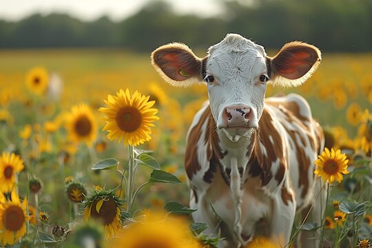 **Cow Peeking Through Sunflower Field With Soft Bokeh Organic Farm Marketing Dream --Ar 3:2 --S 995 --V 6.0 --Style Raw** - @Darya (Relaxed) -# Create, Explore, And Organize On [Midjourney.Com](<Https