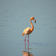 A Rare and Stunning Sight: Flamingos Grace the Danube River with Their Elegant Presence, Captivating Birdwatchers and Nature Enthusiasts Along One of Europe's Most Iconic Waterways