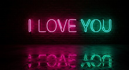 Obraz premium Romantic Pink and Cyan 